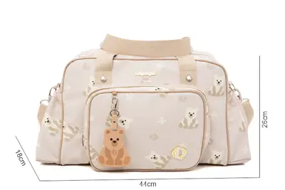 Bolsa Maternidade Lequiqui Alaska Grande - Rosa