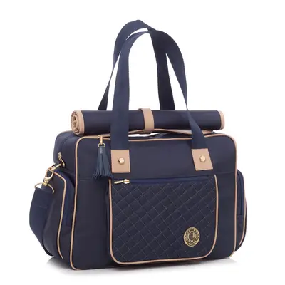 Bolsa Maternidade Lequiqui Atlanta Grande - Azul Marinho