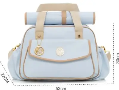 Bolsa Maternidade Lequiqui Rivoli Grande - Azul 72561 03AC