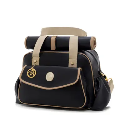 Bolsa Maternidade Lequiqui Rivoli Grande - Preto  -72561 20PT