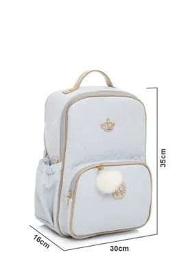 Mochila Lequiqui Viena - Azul Claro