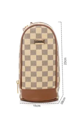 Porta Mamadeira Lequiqui Harrods  - Creme