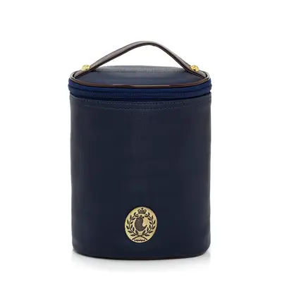 Porta Mamadeira Lequiqui Oxford - Azul Marinho