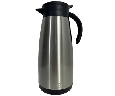 Bule Térmico Soprano 1,5 Lt Aço Inox Com Gatilho Prateado