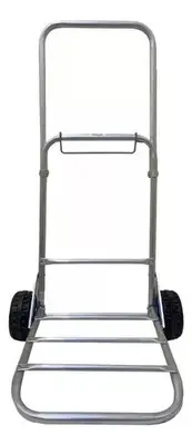 Carrinho Praia Reforçado P/ Caixa Térmica Aluminio Ronchetti