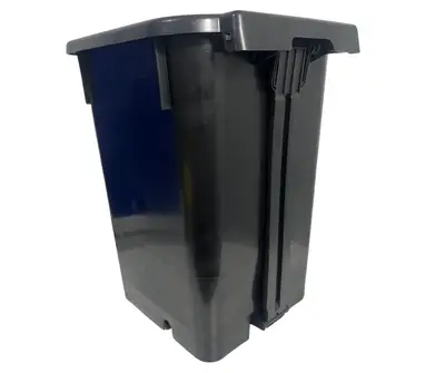 Coletor Lixeira De Pedal 15 Lt Bralimpia Preta