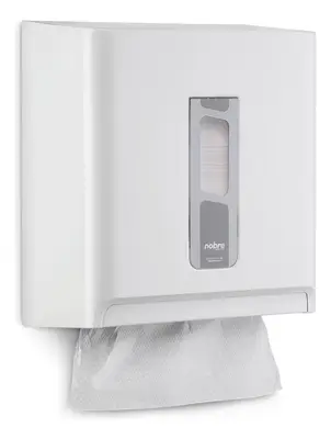 Dispense Papel Toalha Interfolhas Nobre Street Branco Parede