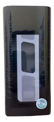 Dispenser Sabonete Espuma Preto C/reservatório Street Nobre