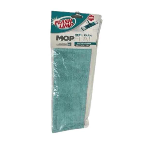 Flash Limp Refil Microfibra Para Mop Flat