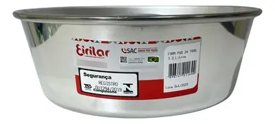 Forma De Alumínio Para Bolo Pudim 24 Cm Furo Redonda Eirilar