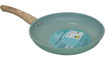 Frigideira Cerâmica Indução Gás Frita Sem Óleo Antiaderente 24 cm Cor Verde