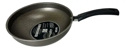 Frigideira Panela Wok Antiaderente 24cm 2,8l Mta Grafite