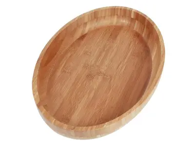 Gamela Para Churrasco De Bamboo Saladeira Oval 41x27 - Mor
