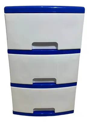 Gaveteiro Organizador 3 Gavetas Plasnorthon Resistente 6040