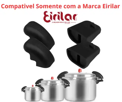 Kit 4 Alças Corpo Tampa Panela Pressão Eirilar 13/18/22/25 L