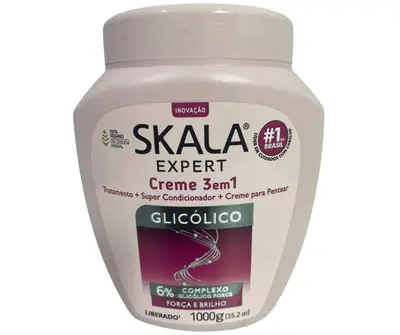 Kit Skala Creme 01 kg 3 em 1 + Shampoo + Condicionador
