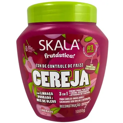 Kit Skala Creme Pote 01 kg Cereja 3 em 1 02 Und