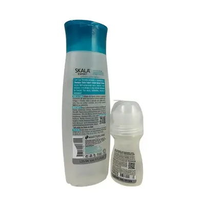 Kit Skala Shampoo Cristal + Desodorante Cristal Transparente Penitenciaria Cdp