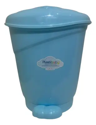 Lixeira Gatinho Com Pedal 8lt Para Quarto Bebê Plastibrasil