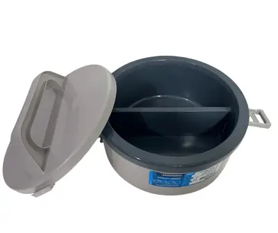 Marmita Térmica Tekcor Marmitex Soprano 1 Divisão Dupla Cinza