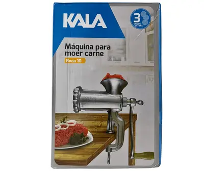 Moedor De Carne Maquina De Moer 03 Discos Número 10 Kala