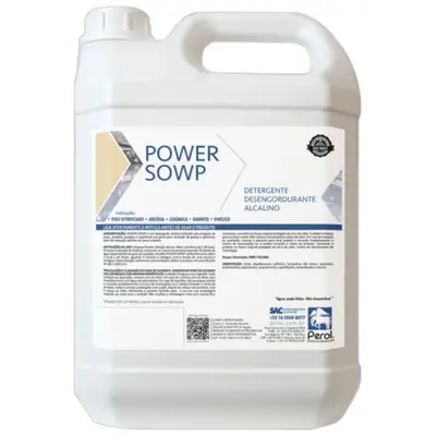 Power Sowp Detergente Alcalino Pisos Toldos Guarda Sol Cadeira