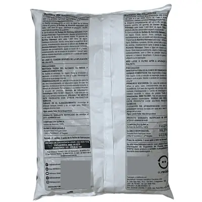 Sulfato De Alumínio Decantador 2kg Hidroazul