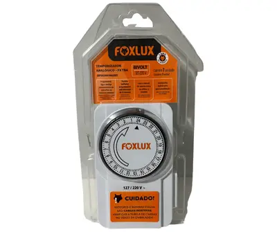 Timer Temporizador Programador Analogico Bivolt Foxlux