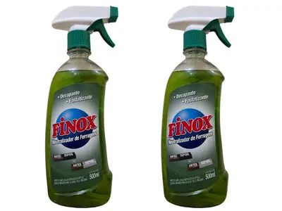 Tira Ferrugem Finox E Decapante De Ferrugem 02 Und 500 Ml