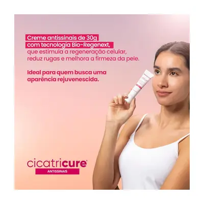 Cicatricure Creme Antissinais 30g Rejuvenescedor Facial