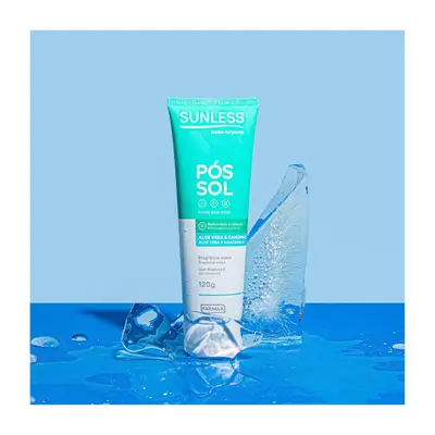 Kit Sunless FPS50 Toque Seco 200g + Pós-Sol Aloe 120ml