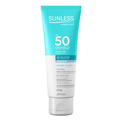 Protetor Solar Sunless FPS 50 Toque Seco 60g