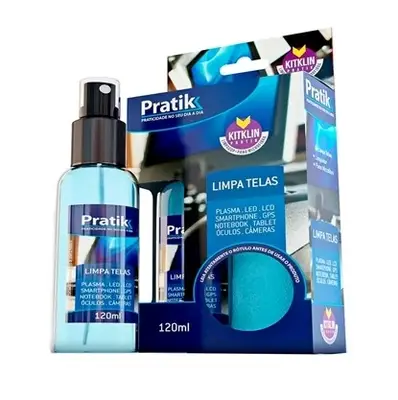 Limpa Telas Pratik - Kit 120 ml
