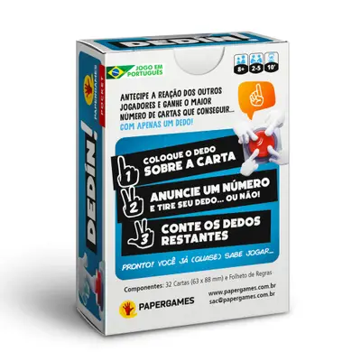 Dedín - Jogo de Cartas Papergames