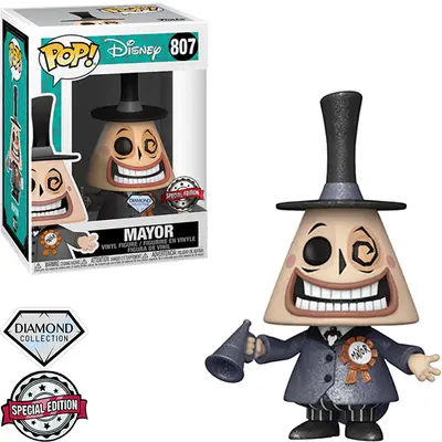 Funko Pop! Disney - O Prefeito (O Estranho Mundo de Jack) - #807 - Diamond Collection