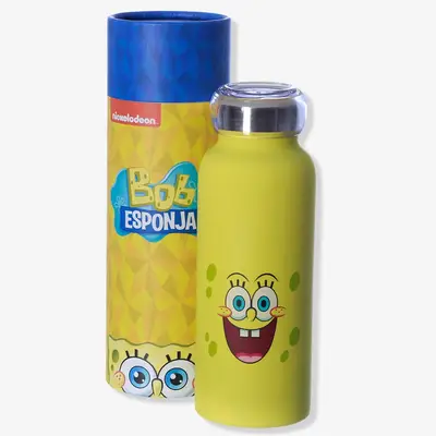 Garrafa Bubble Bob Esponja 500ml