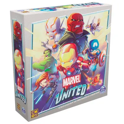 Marvel United Jogo de Tabuleiro Galápagos Jogo Cooperativo Jogo Galera Família