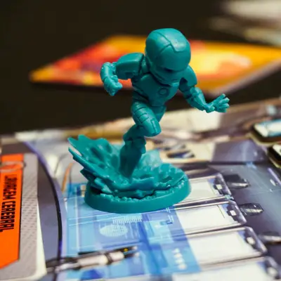 Marvel United Jogo de Tabuleiro Galápagos Jogo Cooperativo Jogo Galera Família