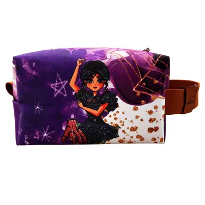Necessaire Box Luxo Wandinha e Enid