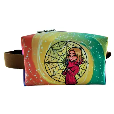 Necessaire Box Luxo Wandinha e Enid