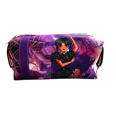 Necessaire Box Maxi Expansível Wandinha e Enid