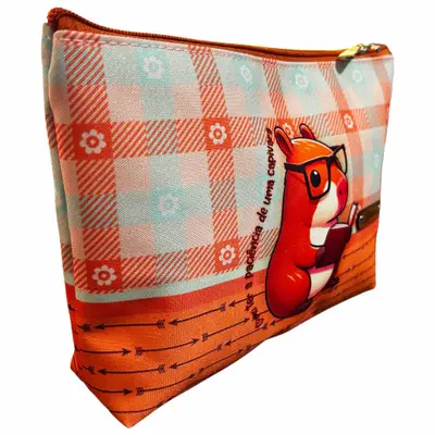 Nécessaire Slim Basic Capivara Paciência