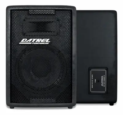 Caixa Ativa + Passiva Datrel 08 150W RMS - Kit