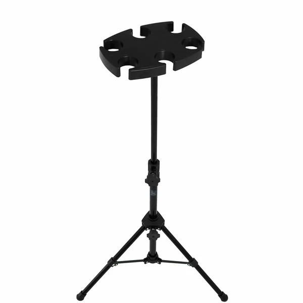 Descanso para 6 Microfones Base Injetada MDEM-02BK Visão