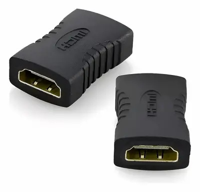 Emenda HDMI F x HDMI F Gold Storm