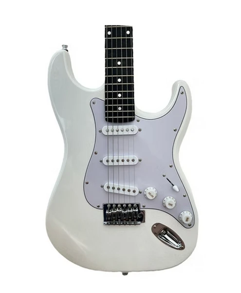 Guitarra Strato Branco Metálico EG22