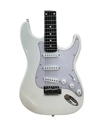 Guitarra Strato Branco Metálico EG22