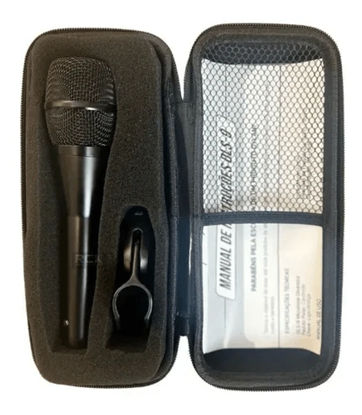 Microfone Dinâmico Super-Cardioide Dylan DLS-9 Sem Chave