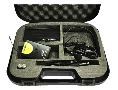 Microfone Sem Fio Headset Auricular JWL U8017