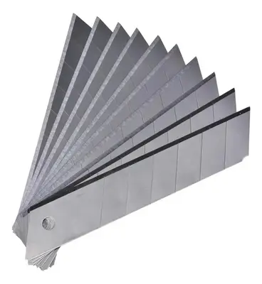 LAMINA ESTILETE 18MM C/10UN JEFGEAR